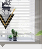 Drucken Stoff Zebra Jalousien