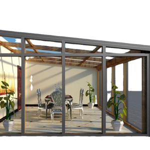 Pergola-Terrassenabdeckungen aus Aluminium für Glasdächer