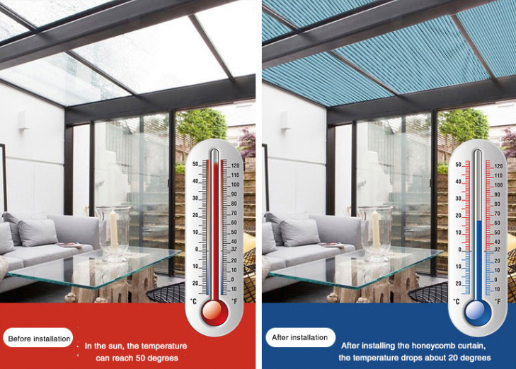 Fensterabdeckung für den Winter 