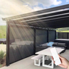 Außenrollos für Pergola